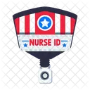 Nurse Id Badge Identity Icon