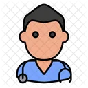 Nurse Man Professional Icon