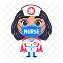 Nurse Mask Face Mask Protection Icon