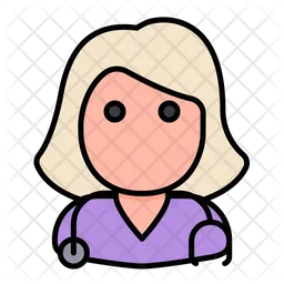 Nurse Woman  Icon
