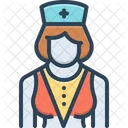 Nursing Caretaker Medical Icon
