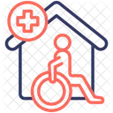 Nursing Home Care Disabilities Icon