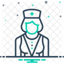 Nursing Caretaker Medical Icon