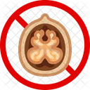 Nut Walnut Allergy Icon