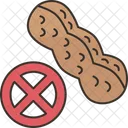 Nut Allergy Food Icon