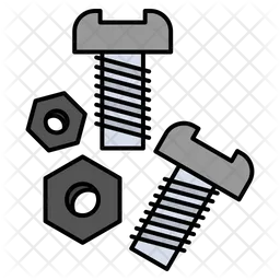 Nut And Bolt  Icon