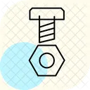 Nut Tool Fastener Icon