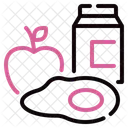 Nutrient rich foods  Icon