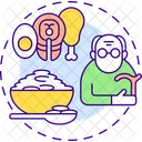 Nutrition Elderly Old Icon