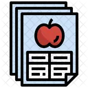 Nutrition Report  Icon