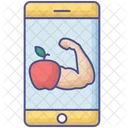 Nutrition Tracking Outline Filled Icon Business And Finance Icon Pack 아이콘