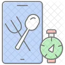 Nutrition Tracking Lineal Color Icon Icon