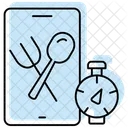 Nutrition Tracking Color Shadow Thinline Icon Icon