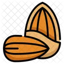 Nutritious Snack Almond Milk Almond Butter Symbol