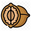 Nutty Flavor Brain Shaped Walnut Oil Icon