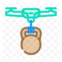 Nutzlast Anbaugerat Unbemannt Symbol