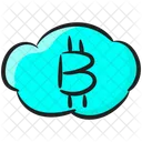 Nuvem Bitcoin Computacao Em Nuvem Hospedagem Em Nuvem Ícone