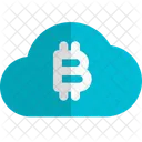 Nuvem Bitcoin Ícone