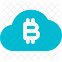 Nuvem Bitcoin Ícone