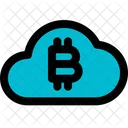 Nuvem Bitcoin Ícone