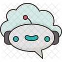 Chatbot na nuvem  Ícone