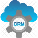 CRM na nuvem  Ícone