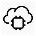 Nuvem De IA Nuvem Armazenamento Icon