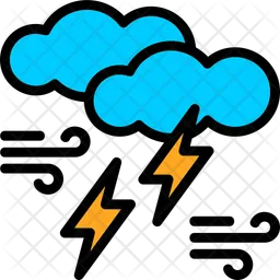 Nuvem de tempestade  Ícone
