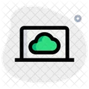 Área de trabalho na nuvem  Ícone