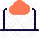 Desktop Em Nuvem Sistema Em Nuvem Dados Em Nuvem Ícone