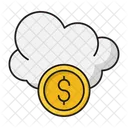 Nuvem Dolar Dinheiro Icon