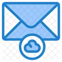 Nuvem Envelope Correio Icon