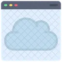 Nuvem on-line  Ícone