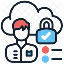 Nuvem privada  Ícone