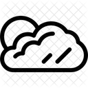 Nuvem De Sol Nuvem Atmosfera Ícone
