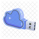 Nuvem usb  Ícone