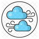 Nuvens Vento Soprando Icon