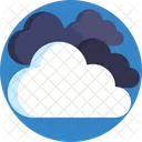 Clima Nuvens Nuvens Escuras Ícone