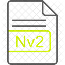 Nv File Format Icon