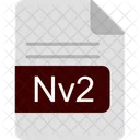 Nv File Format Icon