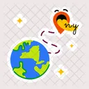 Ny Location Global Location Global Tracking Icon