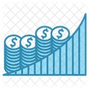 Crescimento Negocios Grafico Ícone