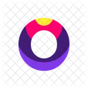 O Alphabet Letter Icon