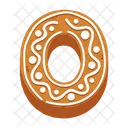 O Letter Cookies  Icon