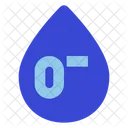 O Negative Blood Blood Type Donor Icon