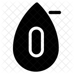 O negative blood Icon