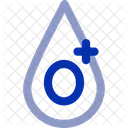 O Positive Blood Type Icon