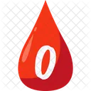 O Type Blood Blood Group Blood Bag Icon