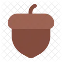 Oak Acorn Nut Icon