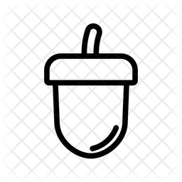 참나무 열매  아이콘